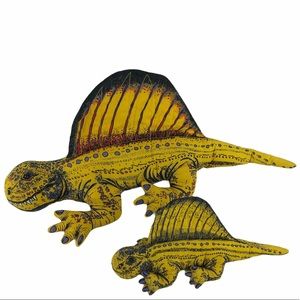 Vintage 1992 Applause Dinosaur Plush Animals